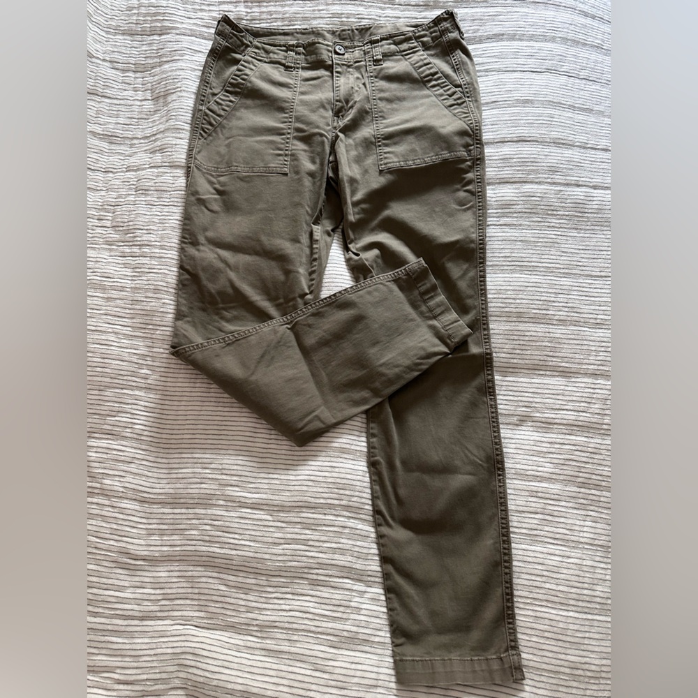 CAbi Olive Green Skinny Pants